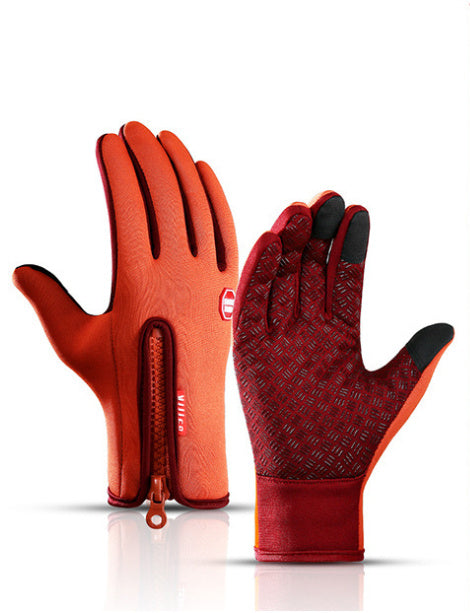 FrostTek™ Thermal Touch Gloves – Waterproof, Windproof & Touchscreen-Ready