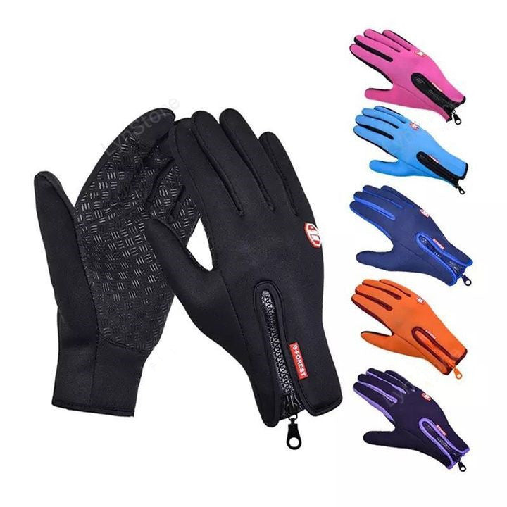 FrostTek™ Thermal Touch Gloves – Waterproof, Windproof & Touchscreen-Ready
