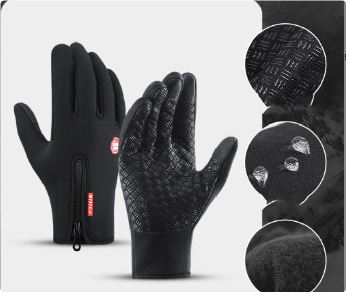FrostTek™ Thermal Touch Gloves – Waterproof, Windproof & Touchscreen-Ready